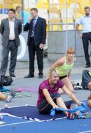 Training of national team of Ukraine in athletics