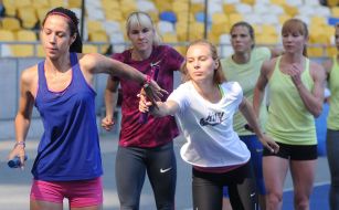 Training of national team of Ukraine in athletics