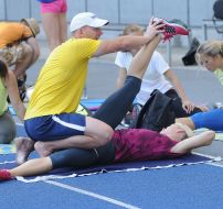 Training of national team of Ukraine in athletics
