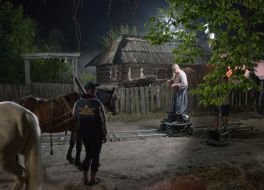 Shooting of the children's film "The Tale of the old miller"