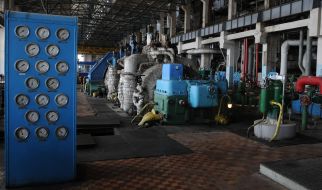 Котлы и турбины на Дарницкой ТЭЦ