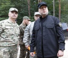 Aleksandr Turchynov and Mikhail Koval
