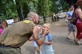 Competition among recruits of Regiment "Azov"