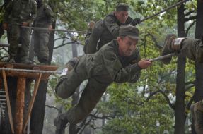 Competition among recruits of Regiment "Azov"