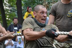 Competition among recruits of Regiment "Azov"