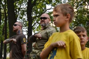 Competition among recruits of Regiment "Azov"