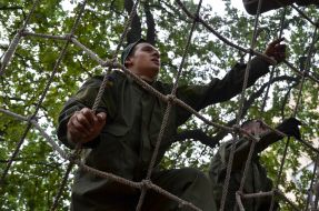 Competition among recruits of Regiment "Azov"