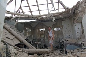 House destroyed by fire