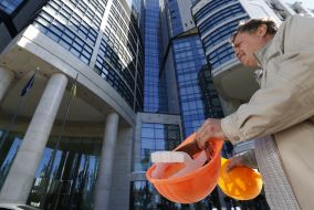 Participants of a rally