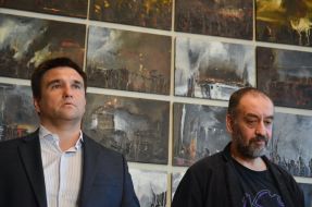 Pavlo Klimkin and Matvei Vaisberg
