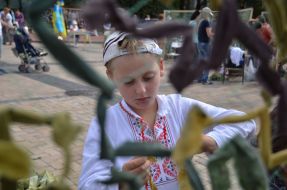 Плетение маскировочной сетки