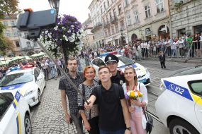 Presentation of the new police of Lviv