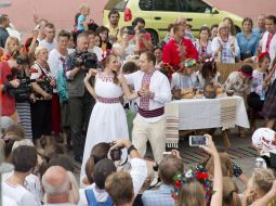 Traditional Ukrainian wedding