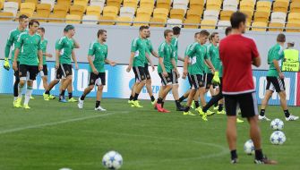 Training of FC "Rapid" (Vienna)