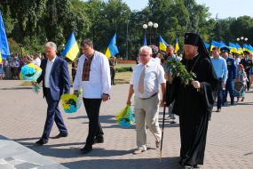 Celebrating Independence Day in Chernigov