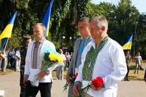 Celebrating Independence Day in Chernigov