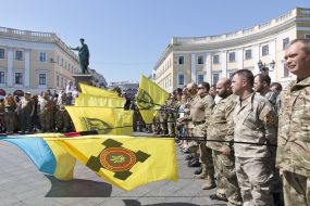 Participants of the march