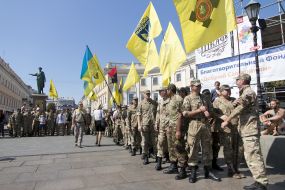 Participants of the march