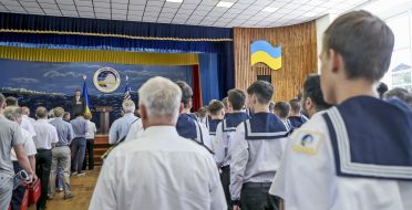 Cadets of Odessa National Maritime University