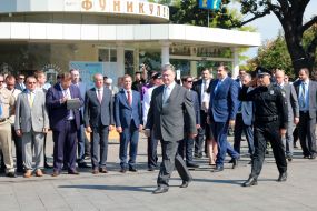 Presentation of the new police in Odessa