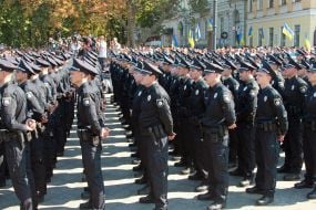 Presentation of the new police in Odessa