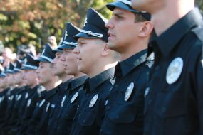 Presentation of the new police in Odessa