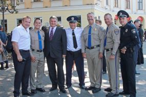 Presentation of the new police in Odessa