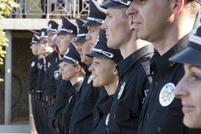 Presentation of the new police in Odessa