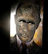 Мозаїка-інсталяція "Обличчя війни"