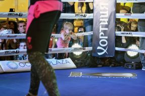 Opened training of Oleksandr Usyk