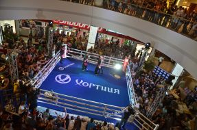 Opened training of Oleksandr Usyk