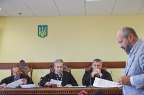 Заседание суда по делу Медведько и Полищука