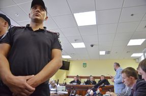 Заседание суда по делу Медведько и Полищука