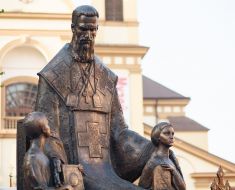 The monument to Metropolitan Andrey Sheptytsky