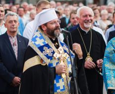 Opening of the monument to Metropolitan Andrey Sheptytsky