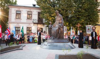 Opening of the monument to Metropolitan Andrey Sheptytsky