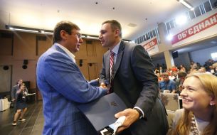 Vitaliy Klichko and Yuriy Lutsenko