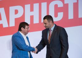 Vitaliy Klichko and Yuriy Lutsenko