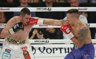 Oleksandr Usyk and Johnny Muller
