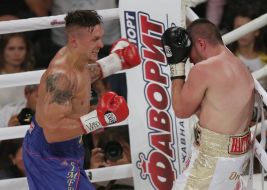 Oleksandr Usyk and Johnny Muller