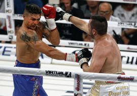 Oleksandr Usyk and Johnny Muller