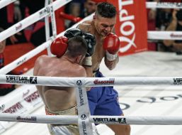 Oleksandr Usyk and Johnny Muller