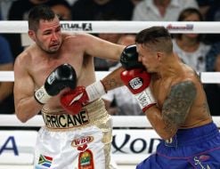 Oleksandr Usyk and Johnny Muller