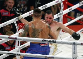 Oleksandr Usyk and Johnny Muller