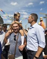 Vitali Klitschko at the Postal Square