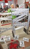 Picket of shoe store