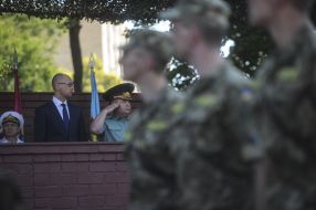 Arseniy Yatsenyuk and Stepan Poltorak
