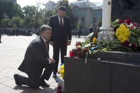 Петр Порошенко и Владимир Гройсман