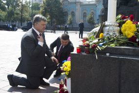 Петр Порошенко и Владимир Гройсман