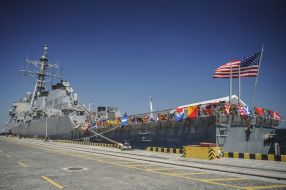 US destroyer USS Donald Cook